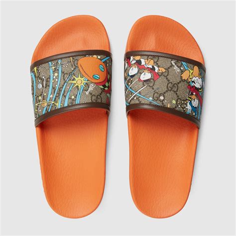 donald duck gucci sandals